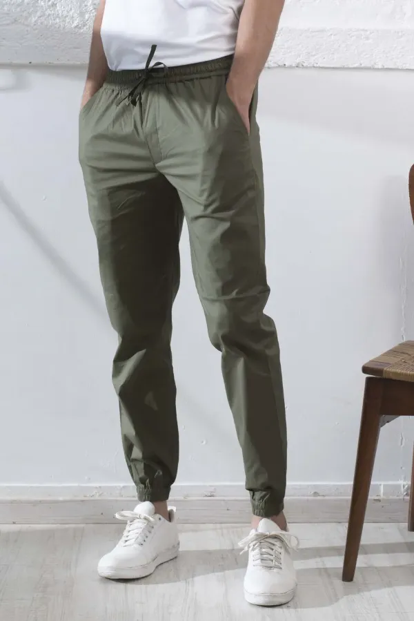 Olive Green Jogger Pants