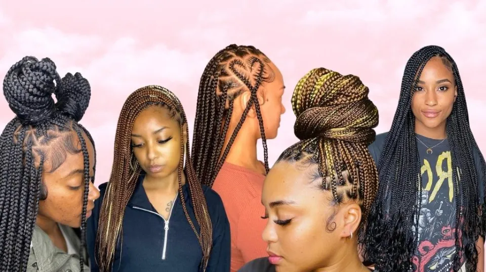 How to Style Knotless Braids