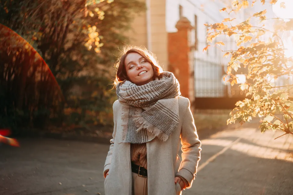 How to Tie a Blanket Scarf