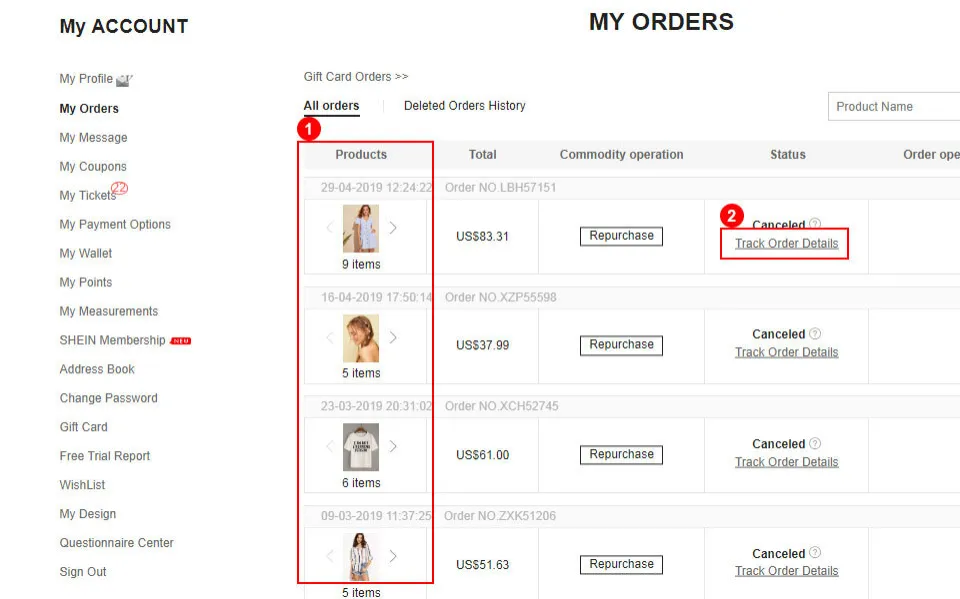 How to Track Shein Order