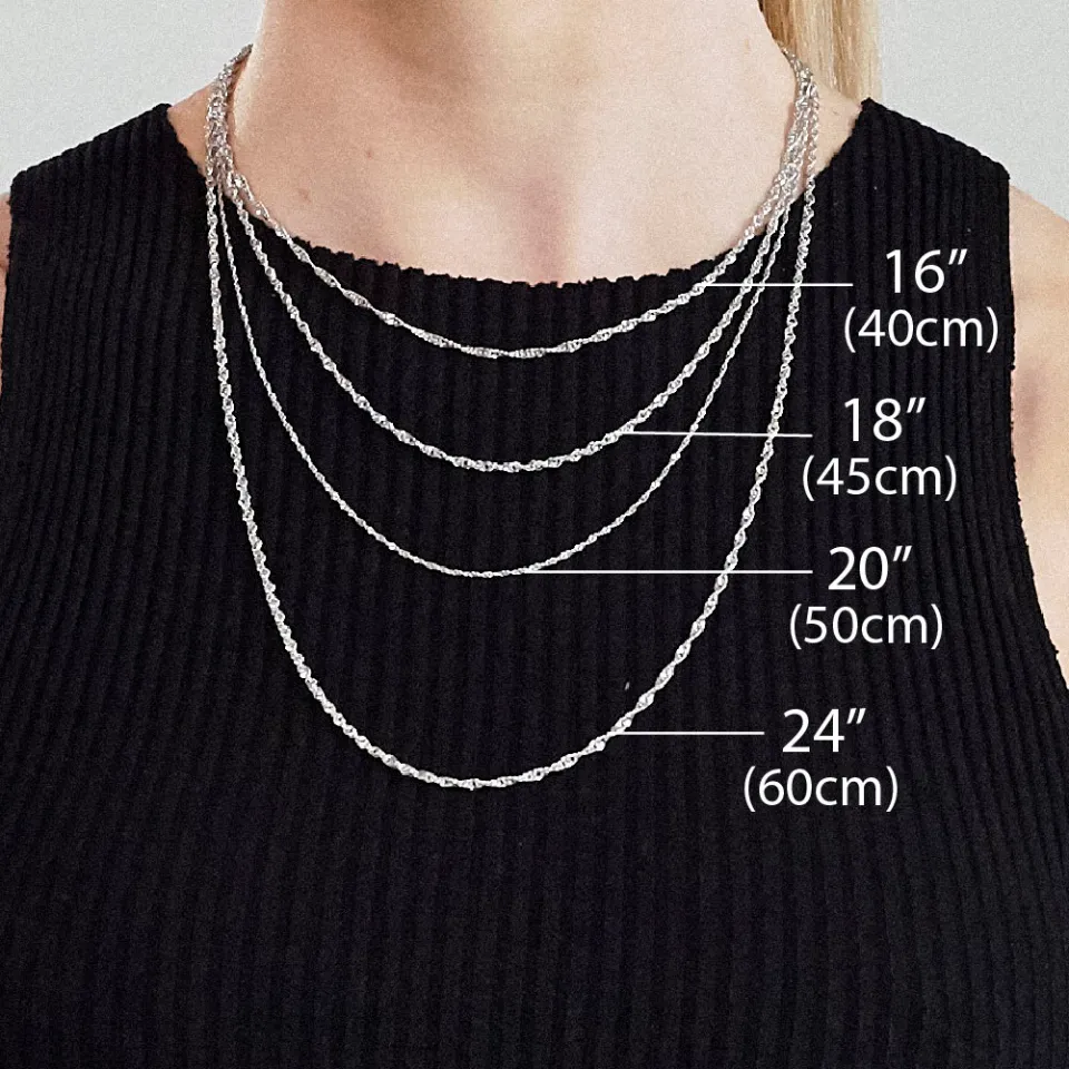 What Size Chain for Women's Necklace