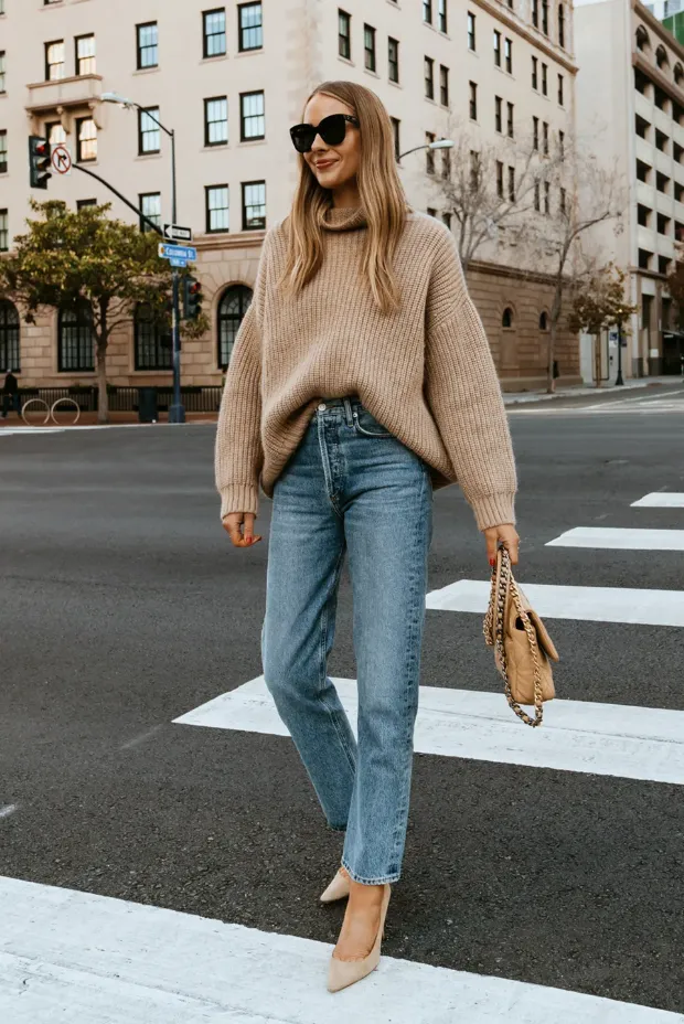 How to Style Oversized Sweater