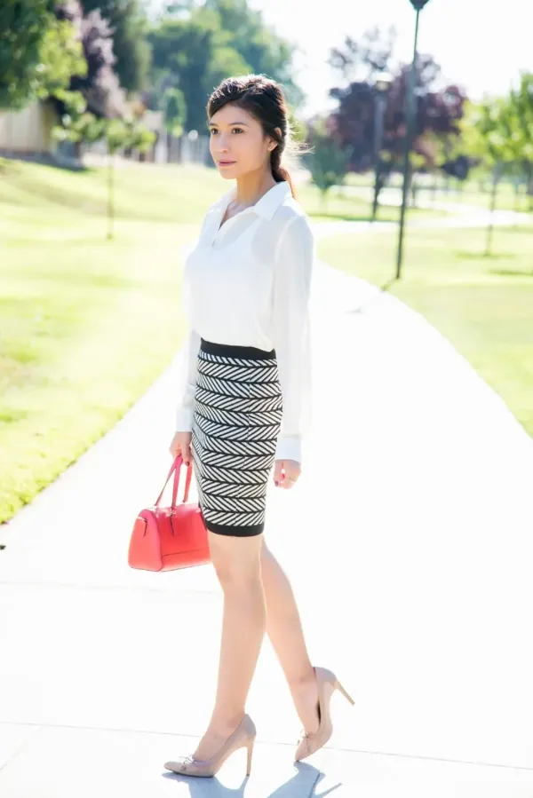How to Style a Pencil Skirt