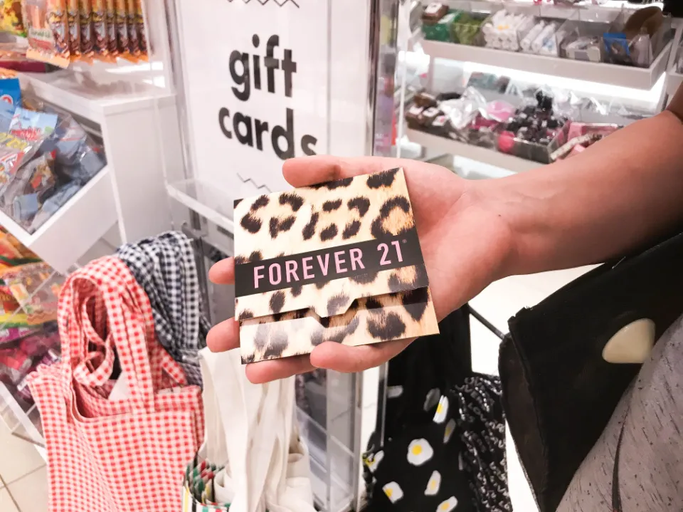 How to Use Forever 21 Gift Card Online