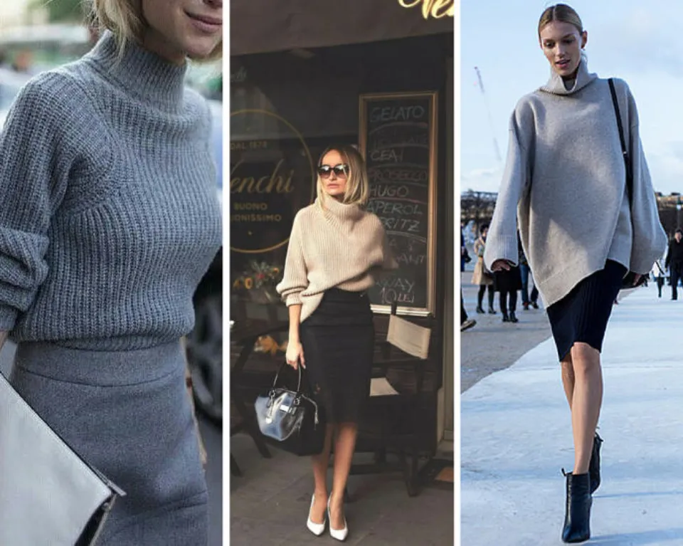 How to Wear a Pencil Skirt in Winter