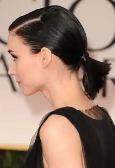 Low Ponytail for Short Straight Hair