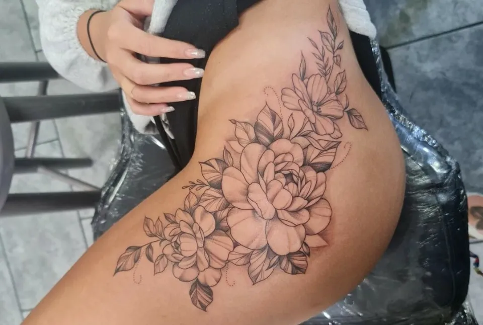 Thigh Tattoo for Women