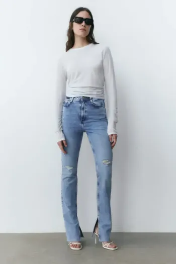 how do zara jeans fit