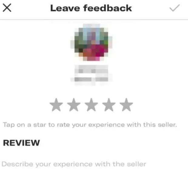 How to Leave a Review on Depop
