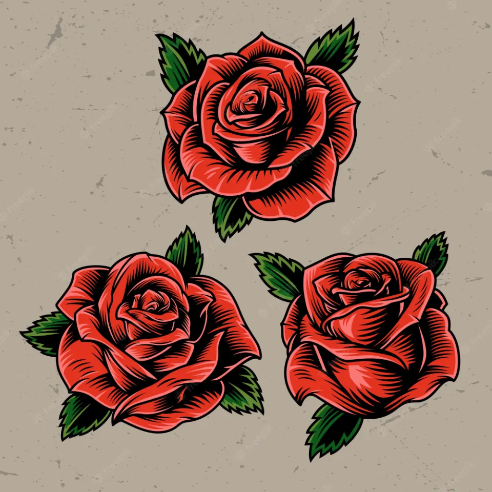 Top 105+ about rose tattoo drawing super cool - in.daotaonec