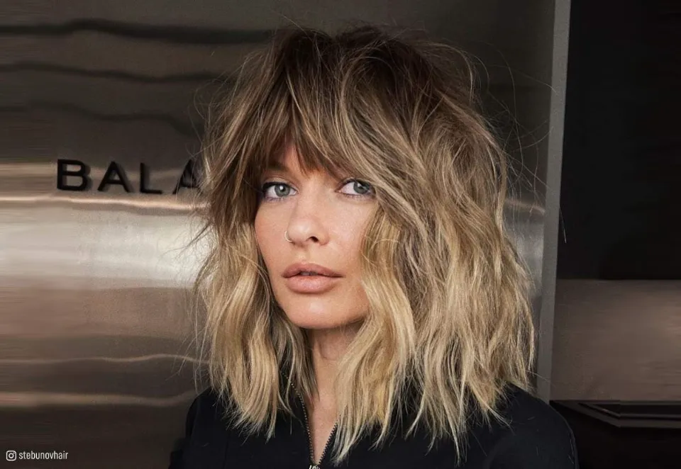 40 Most Requested Shoulder-Length Choppy Haircuts for a Trendy Look