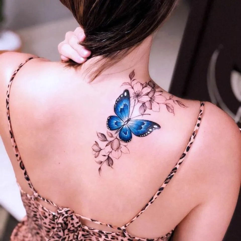 Blue Butterfly Tattoo Meaning