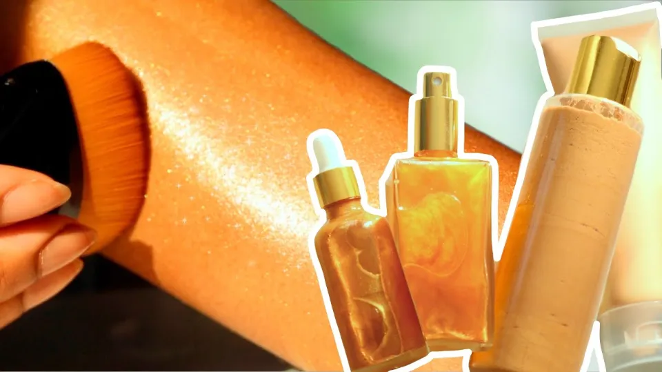 How to Make Shimmer Body Oil