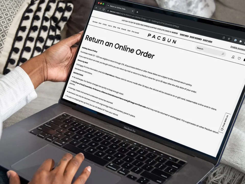 PacSun Return Policy