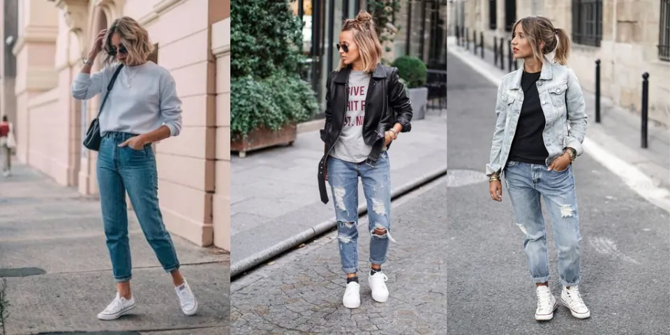 How to Style Boyfriend Jeans