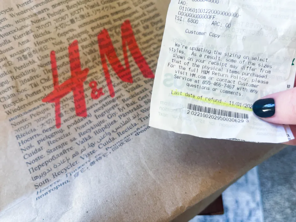 H&M Return Policy