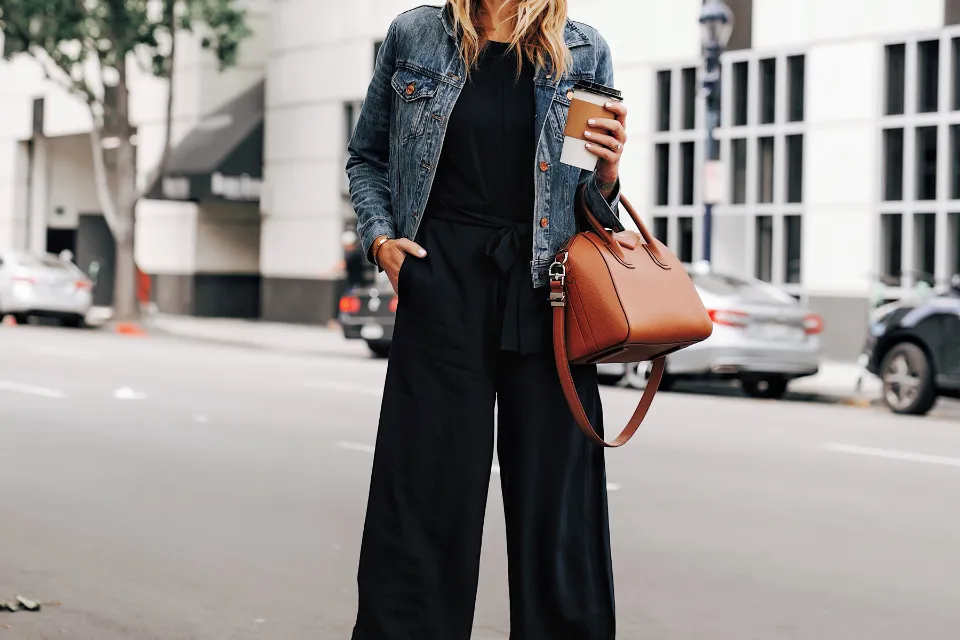 What to Wear With a Black Jumpsuit