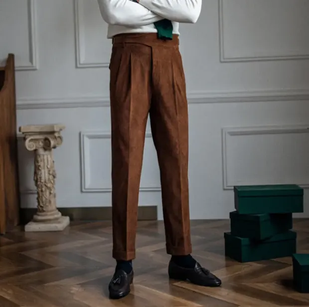 are men's corduroy pants in style 2023
