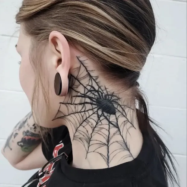 What Does a Spider Web Tattoo Mean